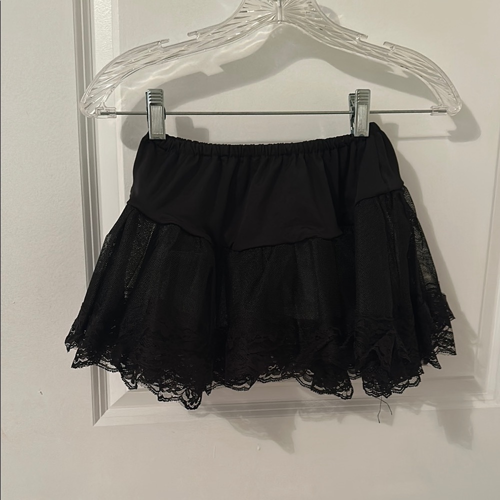 Spirit Kids Black tulle under skirt